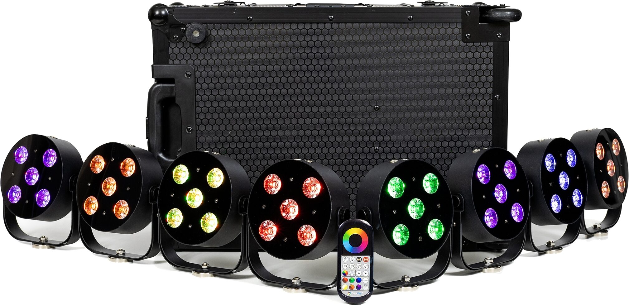ColorKey MobilePar HEX 5 Light, 8-Pack (with Case), Action Position Back