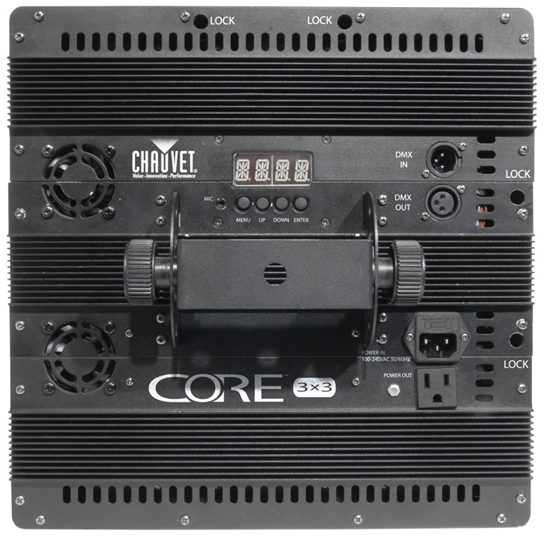 Chauvet Core 3x3 Stage Light, Rear