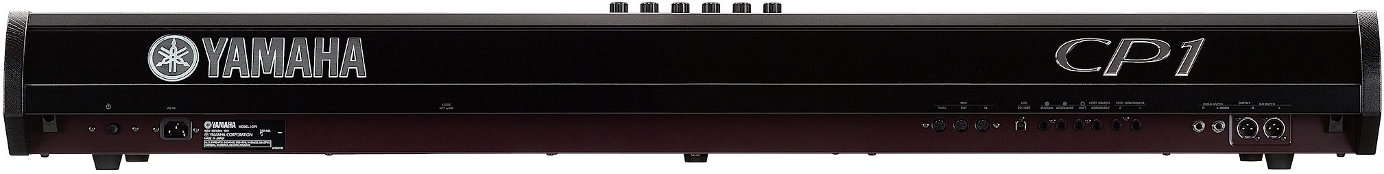 Yamaha CP1 88-Key Stage Piano, Rear