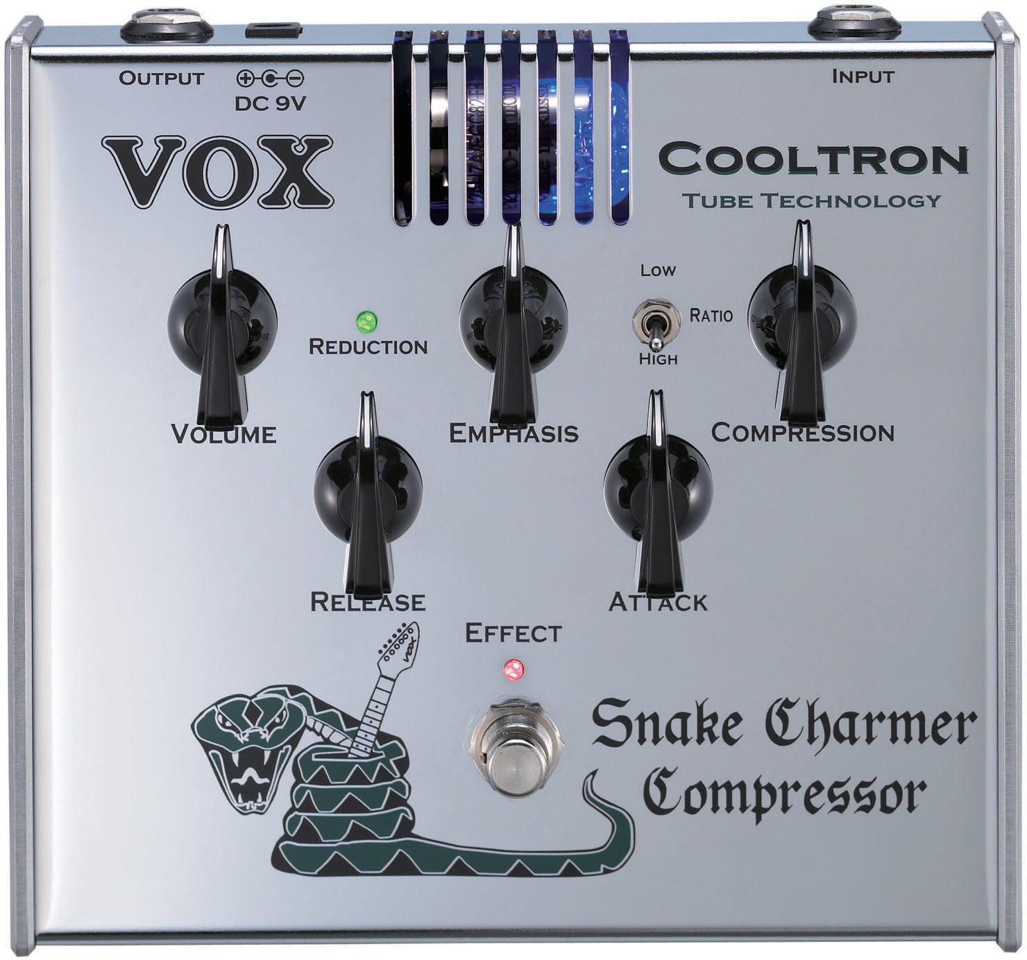 Vox Snake Charmer Compressor Cooltron Pedal, Main