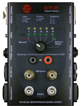 SM Pro Audio CT2 Cable Tester, Main
