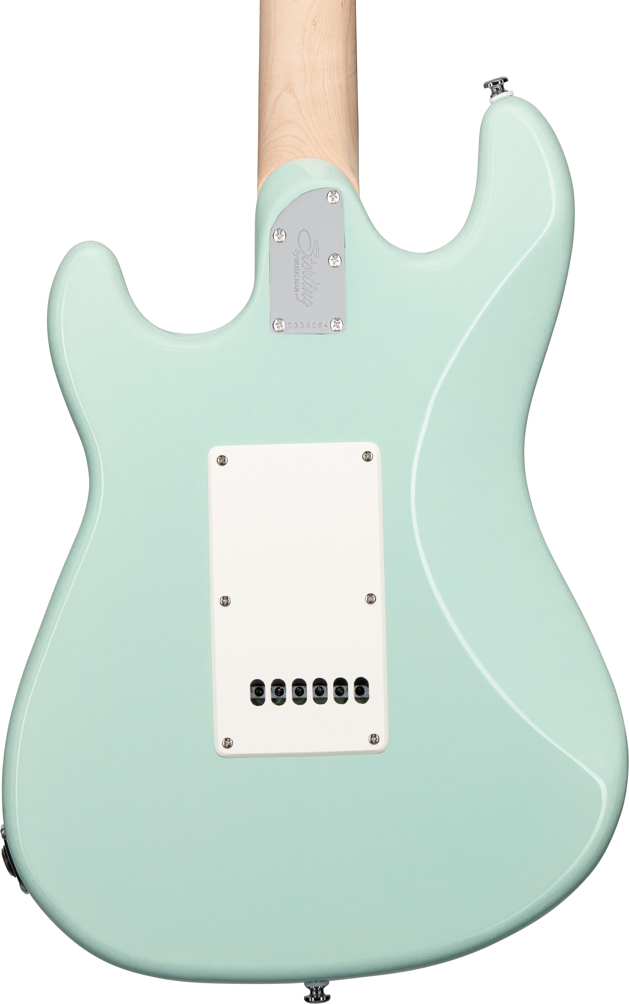 Sterling by Music Man Cutlass CT30HSS Electric Guitar, Mint Green, Open Box (Good), Action Position Back