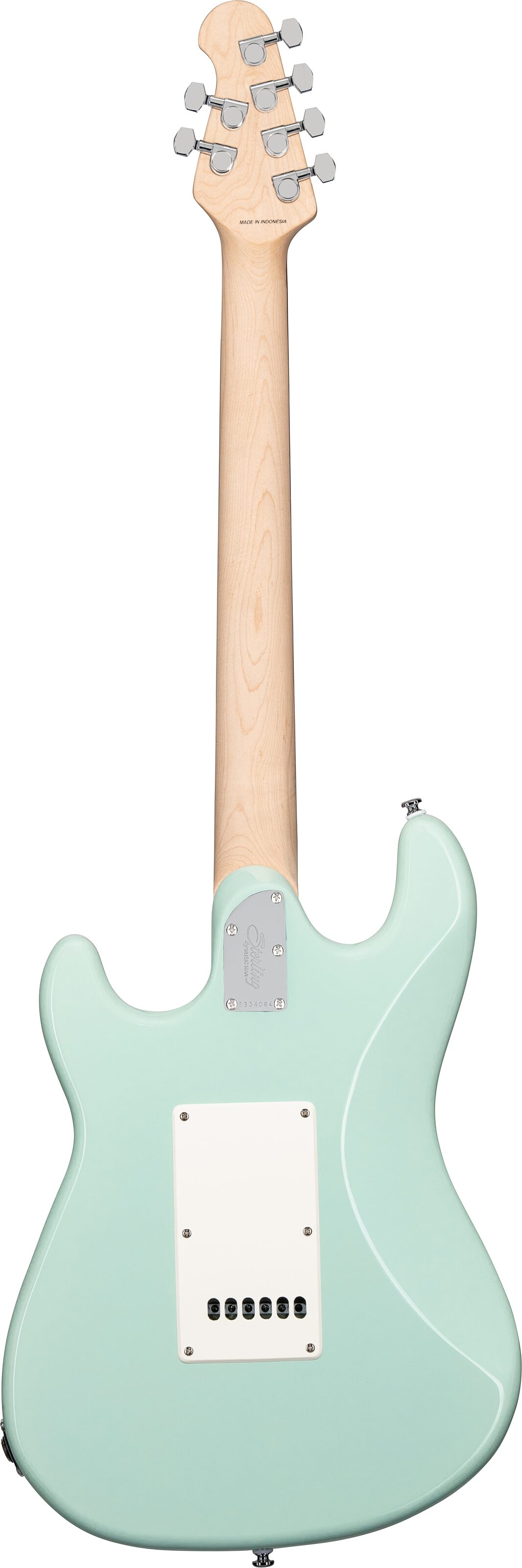 Sterling by Music Man Cutlass CT30HSS Electric Guitar, Mint Green, Open Box (Good), Action Position Back