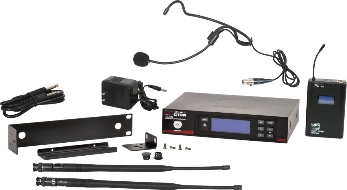 Galaxy Audio CTSR/85HS Wireless Headset Microphone System, Main