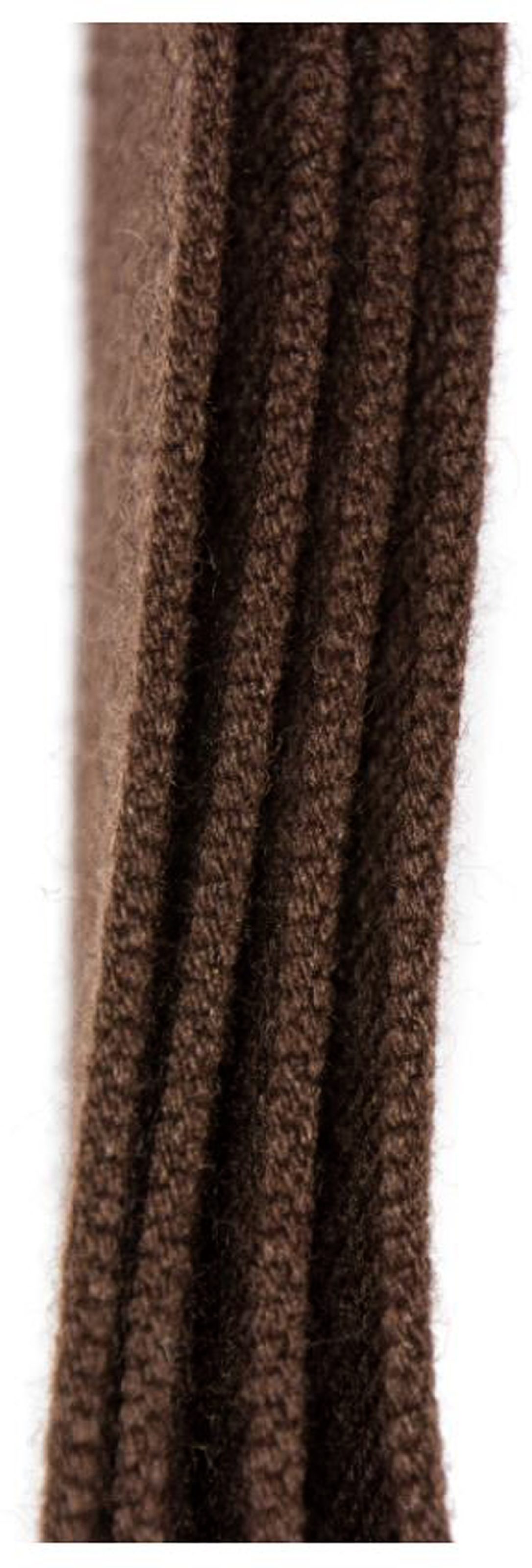 Reunion Blues Merino Wool Guitar Strap, Brown, RBS-34, Action Position Back