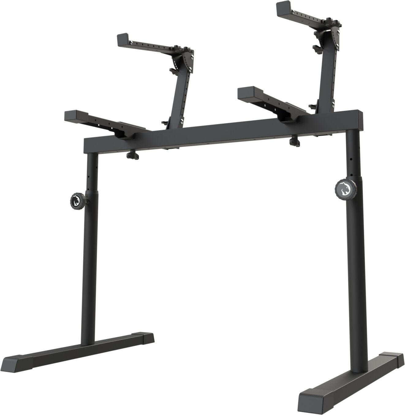 Black Panther Cedro 2-Tier Keyboard Stand, New, Action Position Back