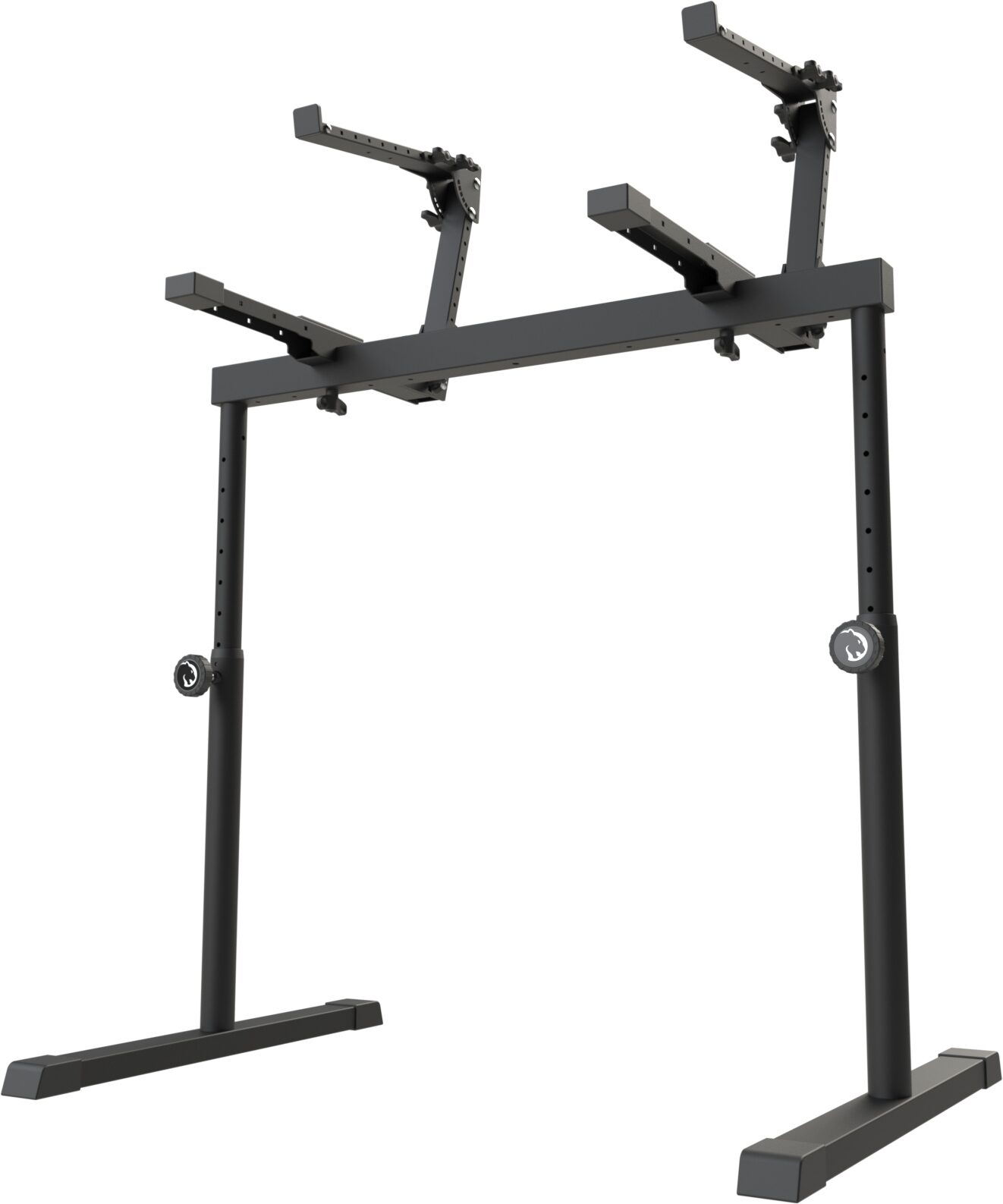 Black Panther Cedro 2-Tier Keyboard Stand, New, Action Position Back
