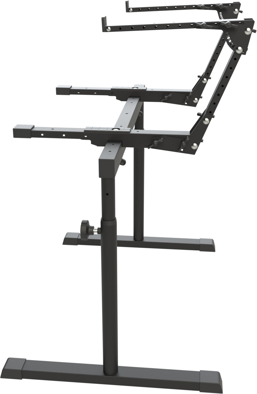 Black Panther Cedro 2-Tier Keyboard Stand, New, Action Position Back