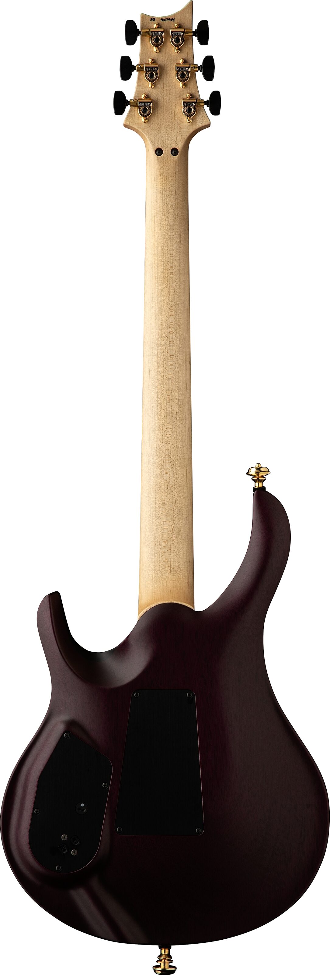 PRS Paul Reed Smith Herman Li Chleo Limited Edition Electric Guitar, Charcoal Purple Wrap Burst, Action Position Back