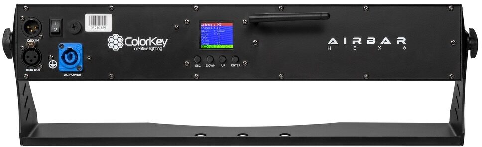 ColorKey AirBar HEX 6 Stage Light, view