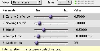 Cycling '74 Pluggo 3.1 VST MAS RTAS (Macintosh), Modulators - Control2Audio