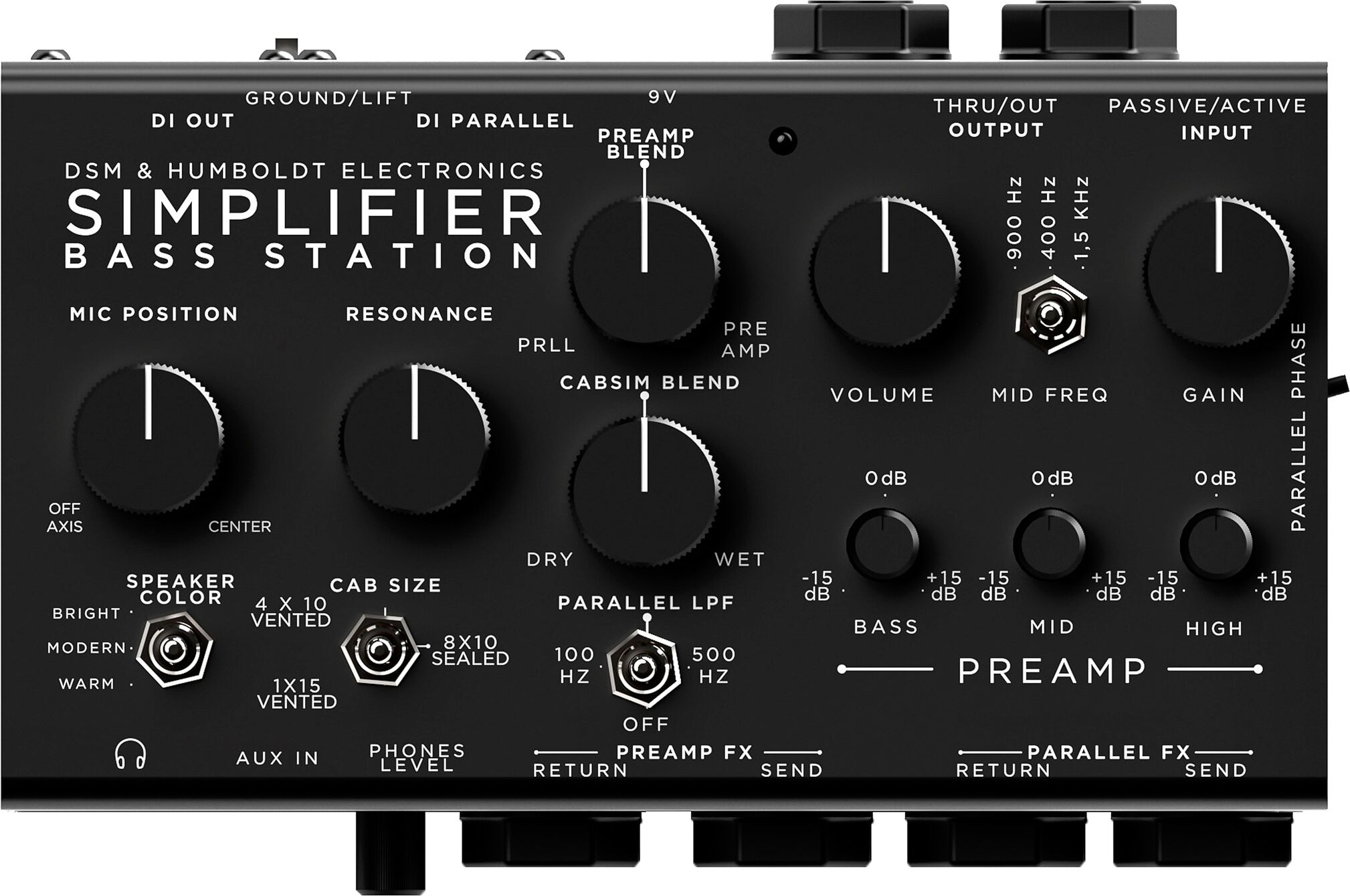 DSM Humboldt Simplifier Bass Station Preamp