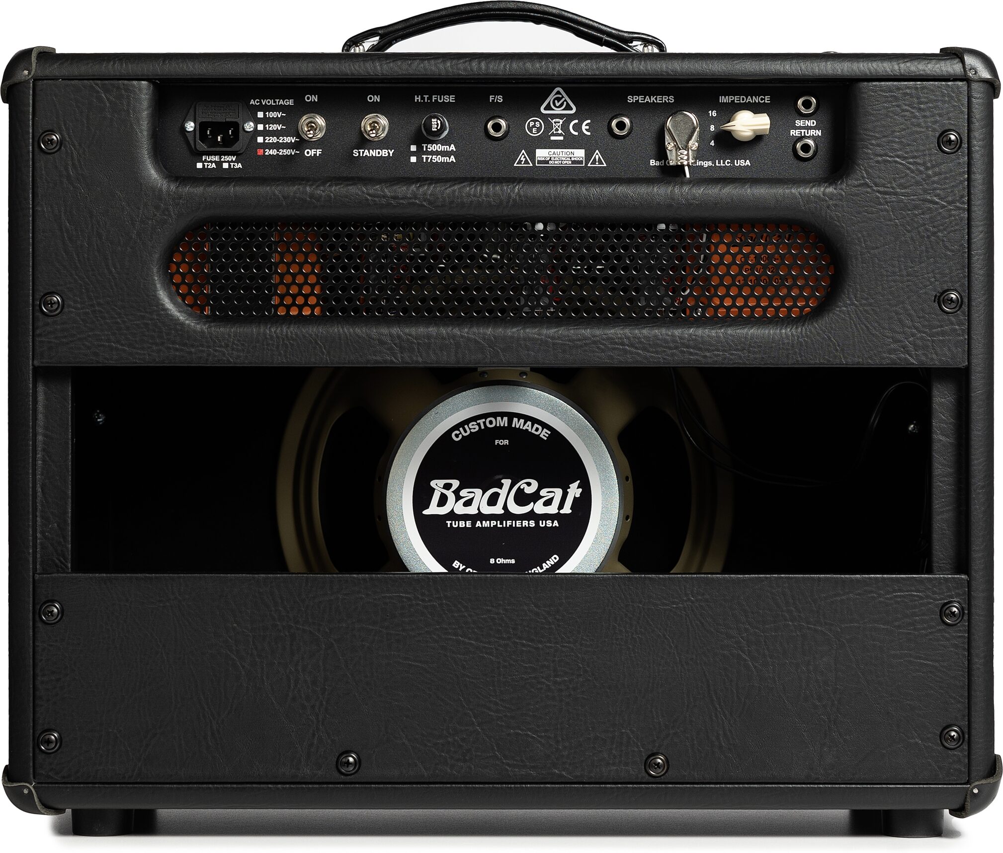 Bad Cat Cub V Handwired EL34 Guitar Combo Amplifier (40 Watts, 1x12"), New, Action Position Back