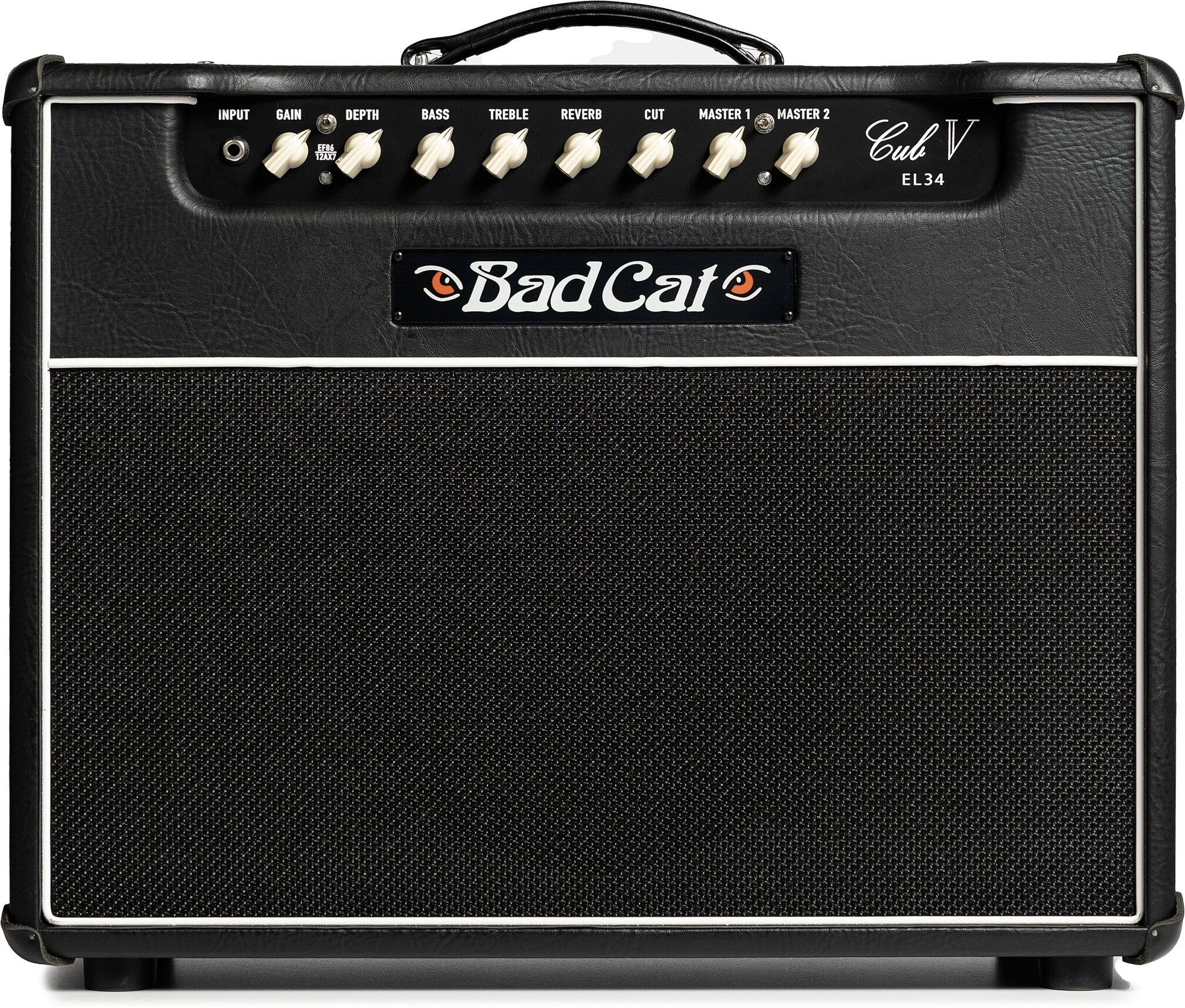 Bad Cat Cub V Handwired EL34 Guitar Combo Amplifier (40 Watts, 1x12"), New, Action Position Front