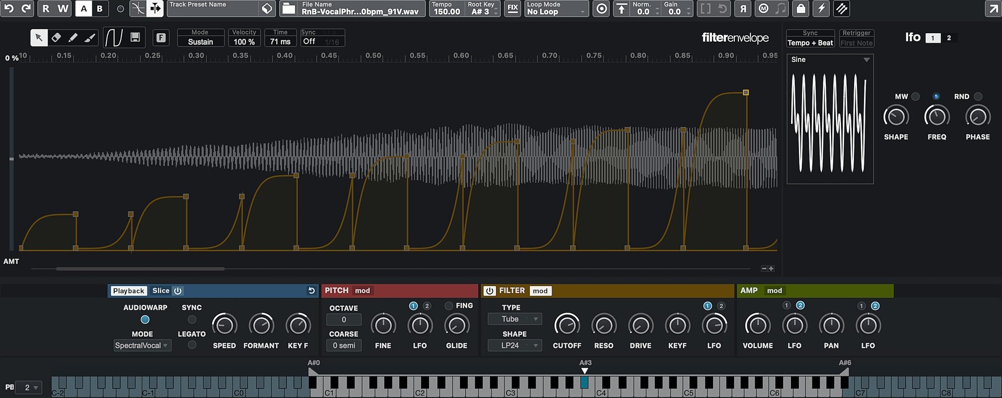 Steinberg Cubase Artist 13 Production Software, Action Position Back