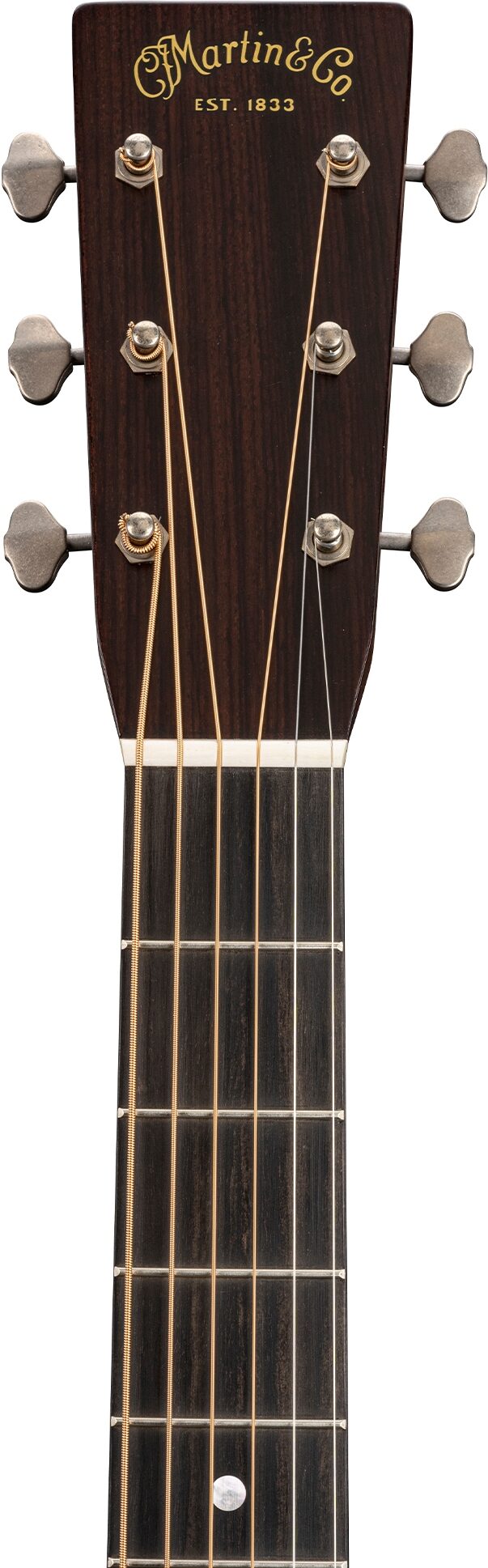 Martin D-28 StreetLegend Acoustic Guitar (2023) (with Case), Detail Headstock