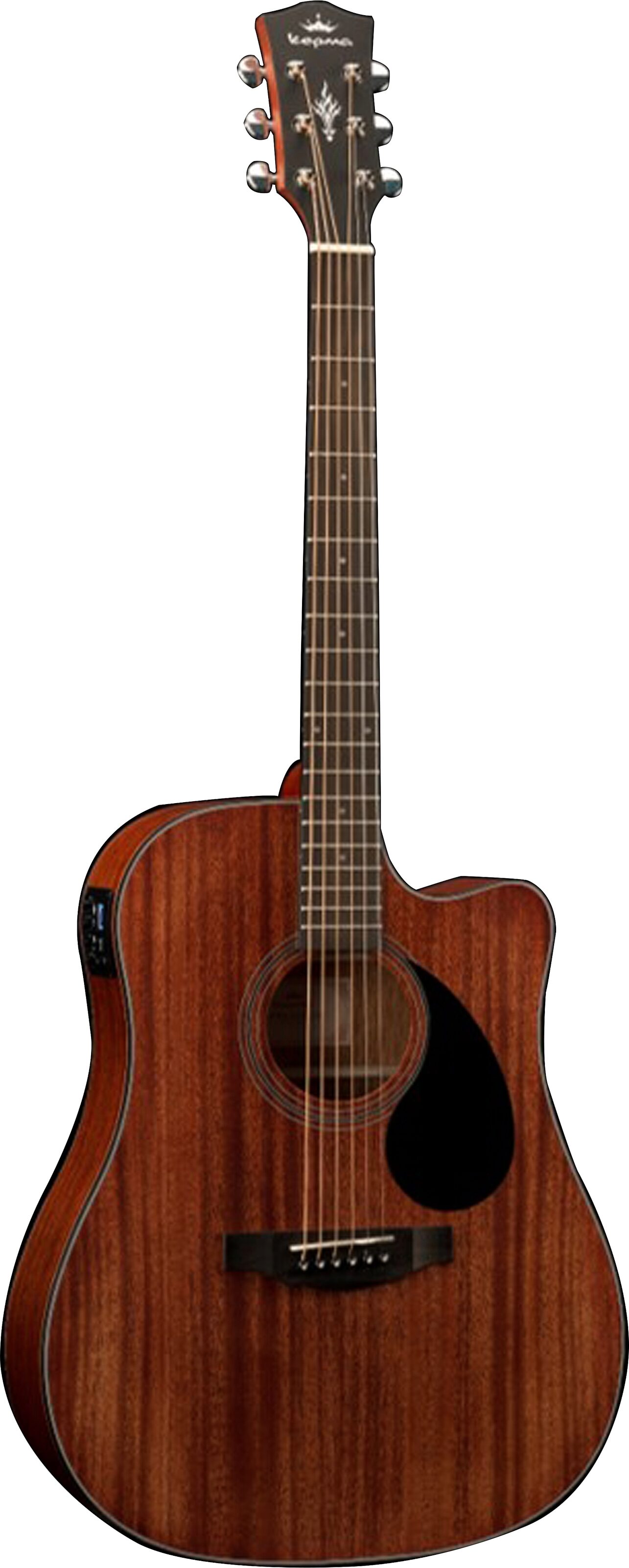 Kepma K3 Series D3-130 Acoustic Guitar, Action Position Back