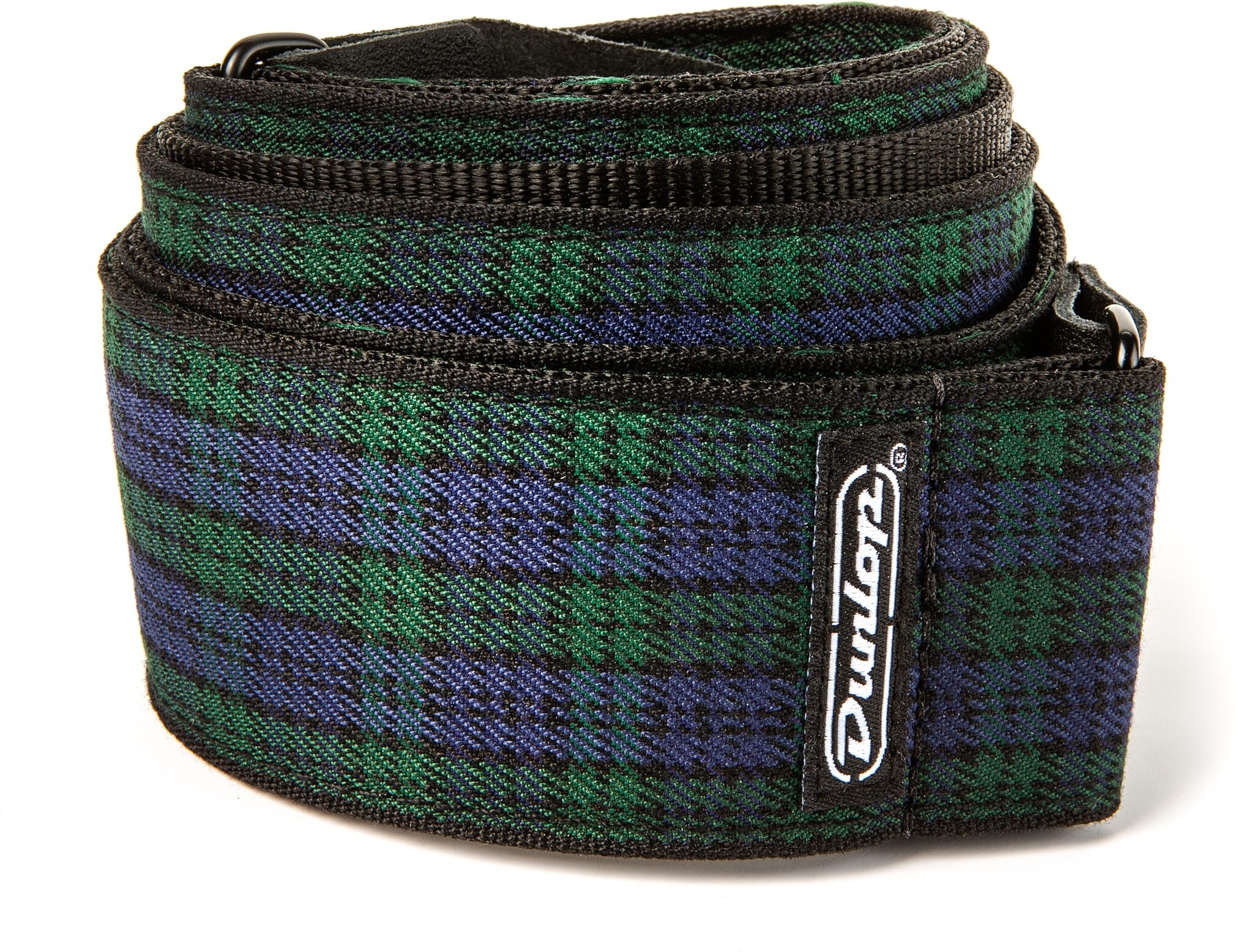 Dunlop Black Watch Plaid Jacquard Strap, New, nolabel