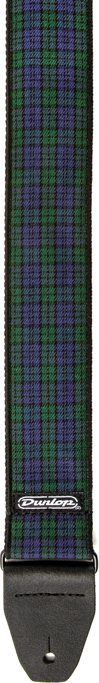Dunlop Black Watch Plaid Jacquard Strap, New, nolabel