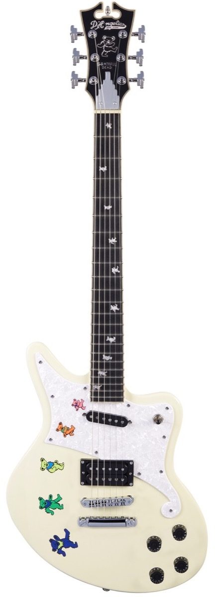 D'Angelico Premier Bedford Grateful Dead Electric Guitar (with Gig Bag), Main
