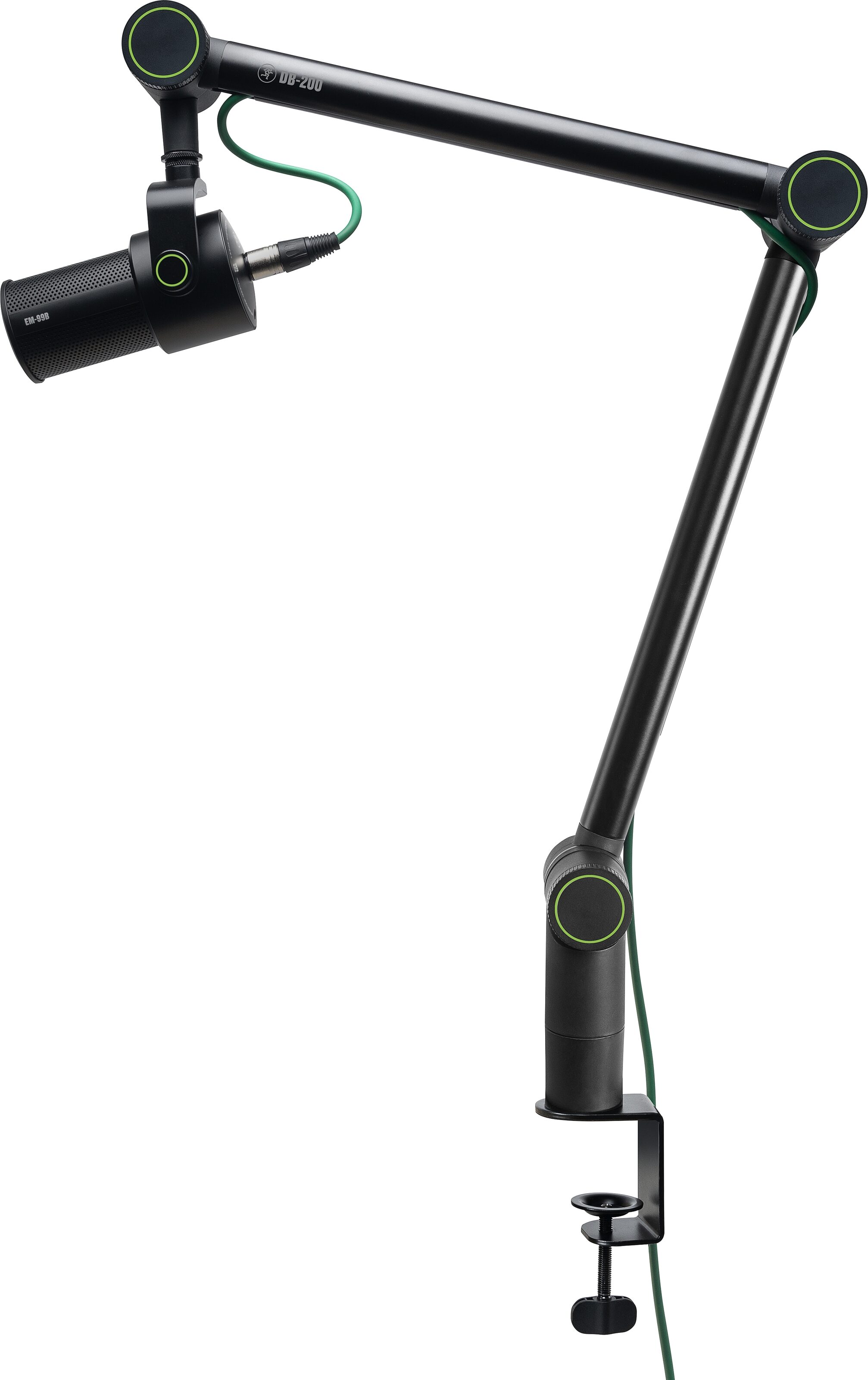 Mackie DB-200 Desktop Microphone Boom Arm, New, Action Position Back