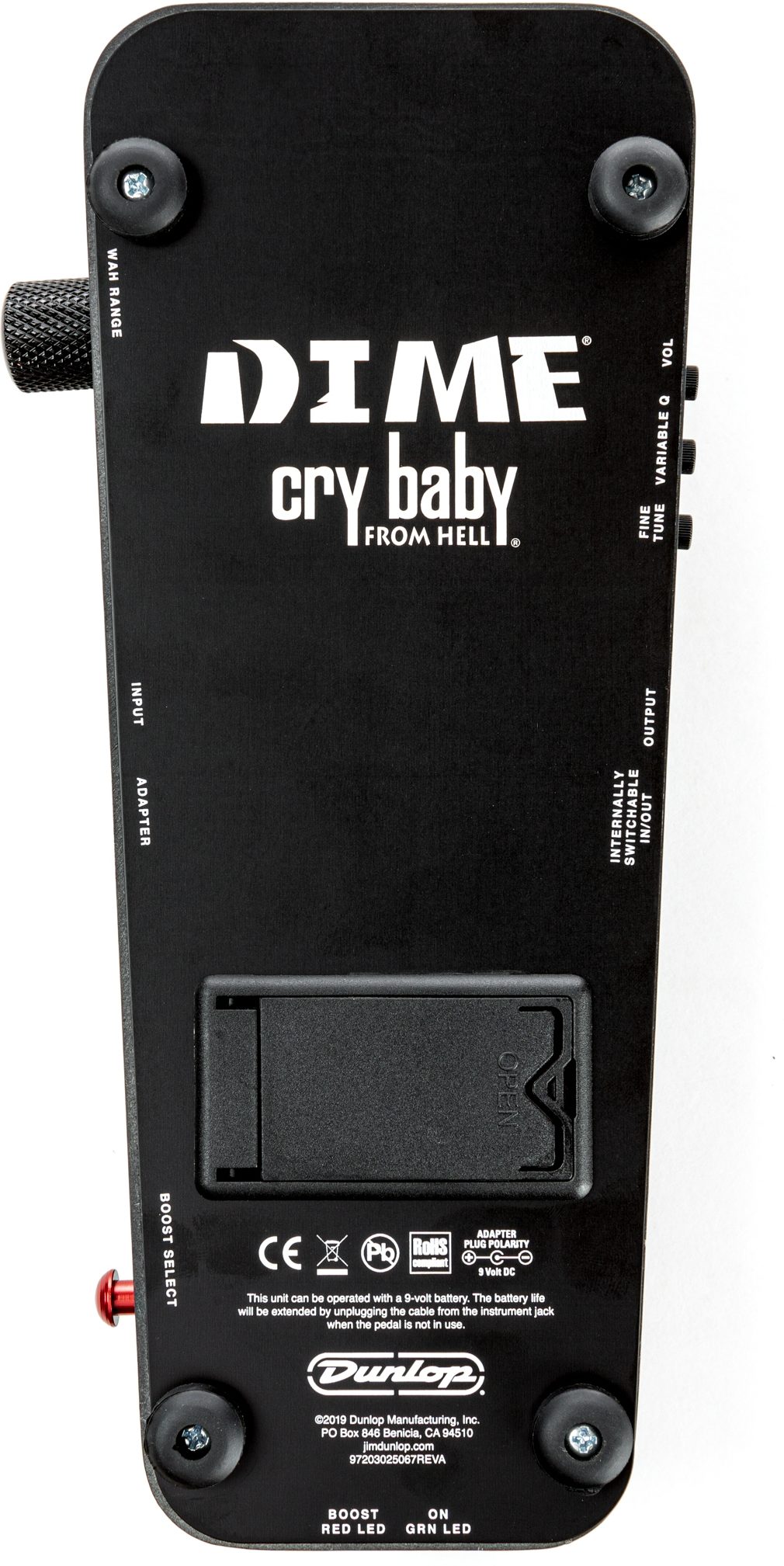 JIM DUNLOP cry baby from hell