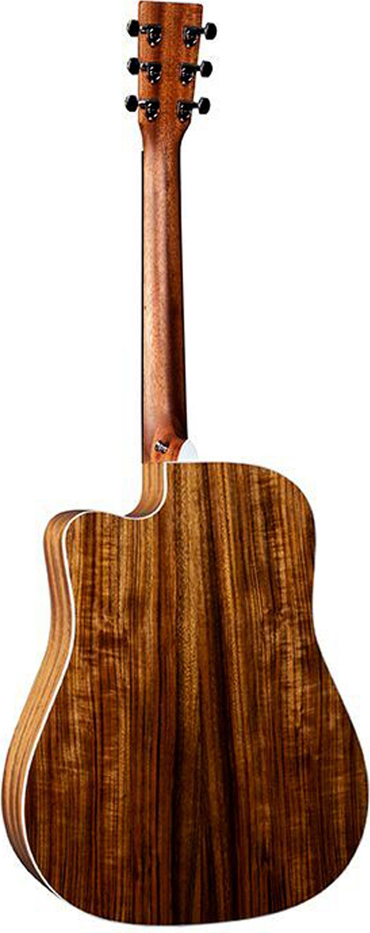 Martin DC-13E Road Series Acoustic-Electric Guitar (with Soft Case), Action Position Back