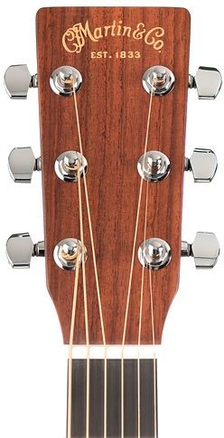 Martin DC16RGTEP Premium Cutaway Acoustic-Electric Guitar (with Case), Headstock
