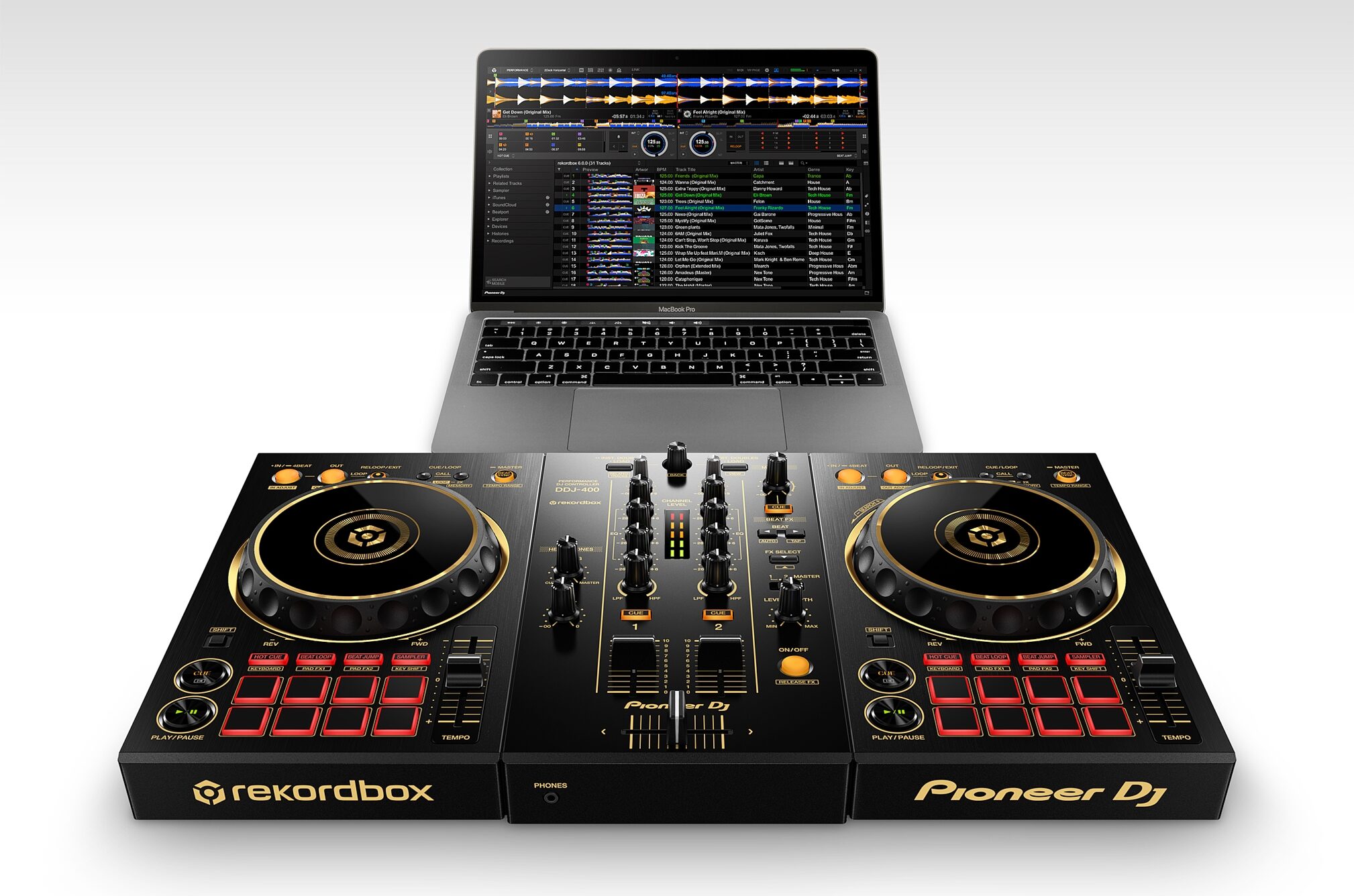 Pioneer DJ DDJ-400 Controller for Rekordbox DJ | zZounds