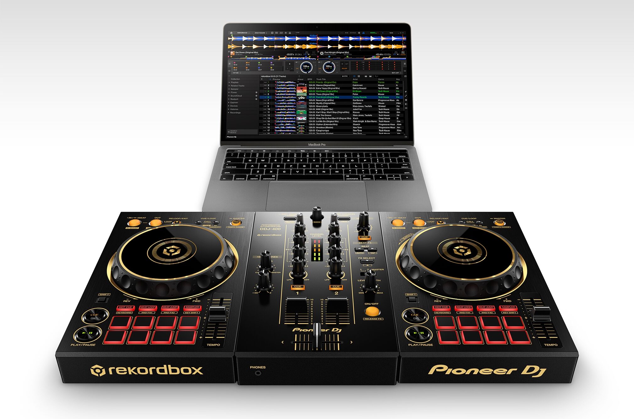 Pioneer DJ DDJ-400 Controller for Rekordbox DJ