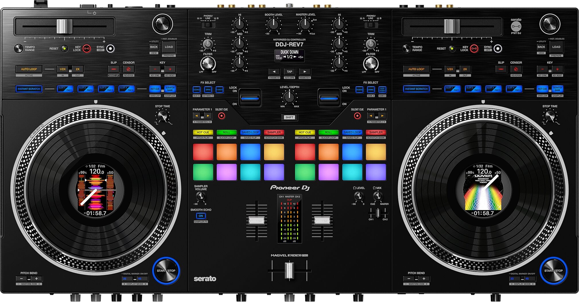 Pioneer DJ DDJ-REV7 DJ Controller | zZounds