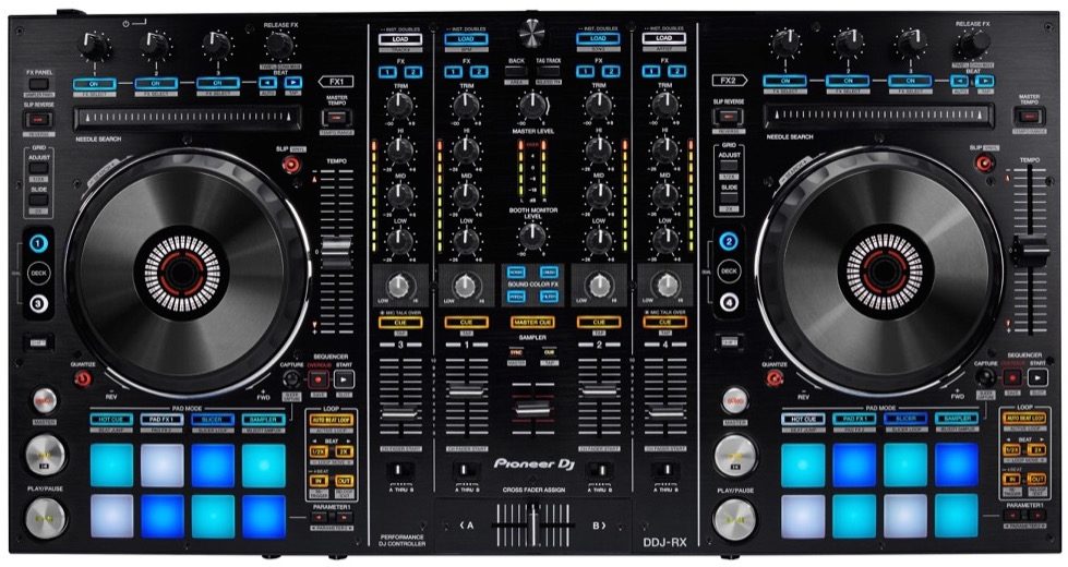 Pioneer DDJ-RX Professional DJ Controller for rekordbox | zZounds