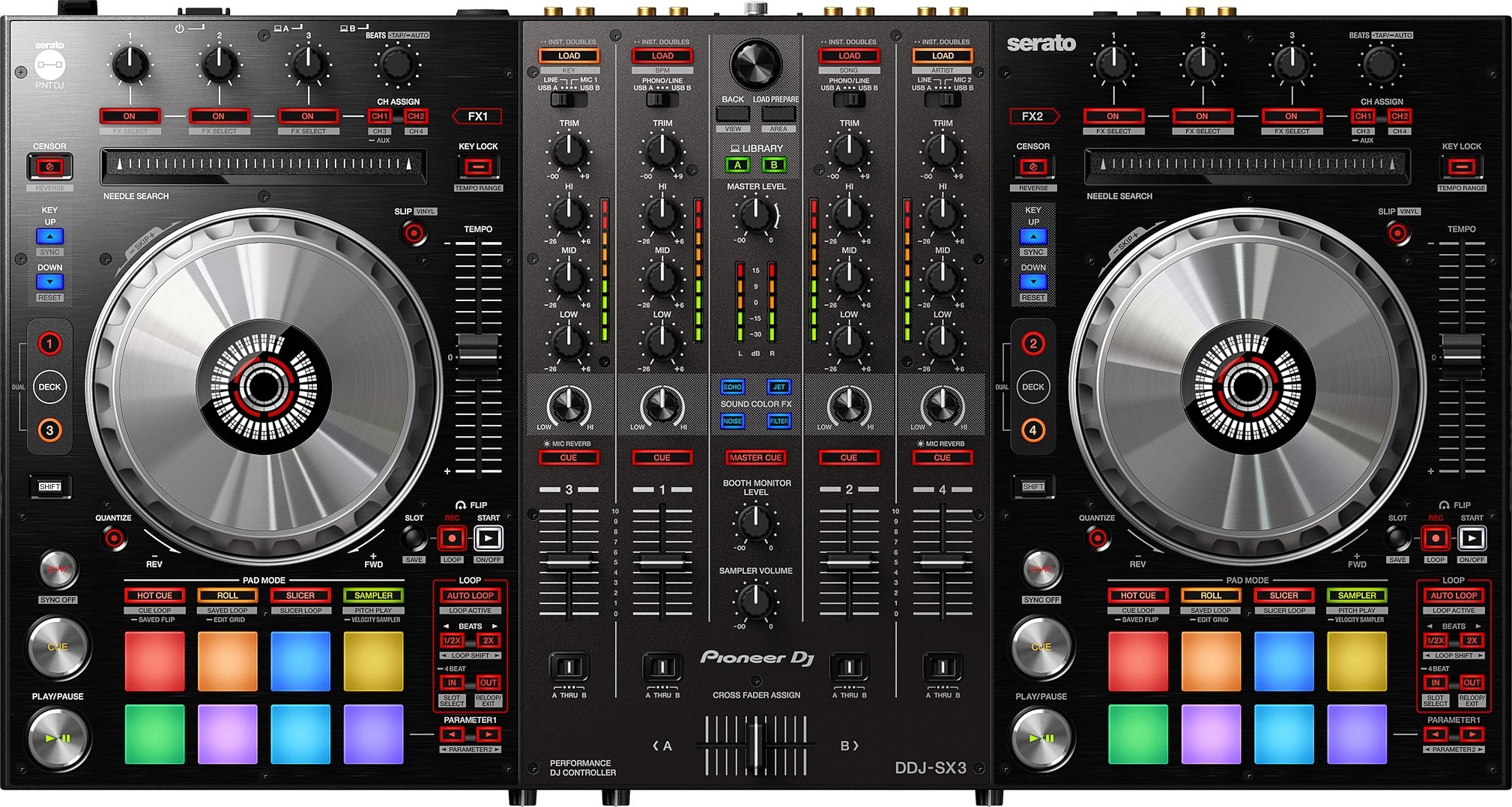 Pioneer DDJ-SX3 Professional DJ Controller | zZounds