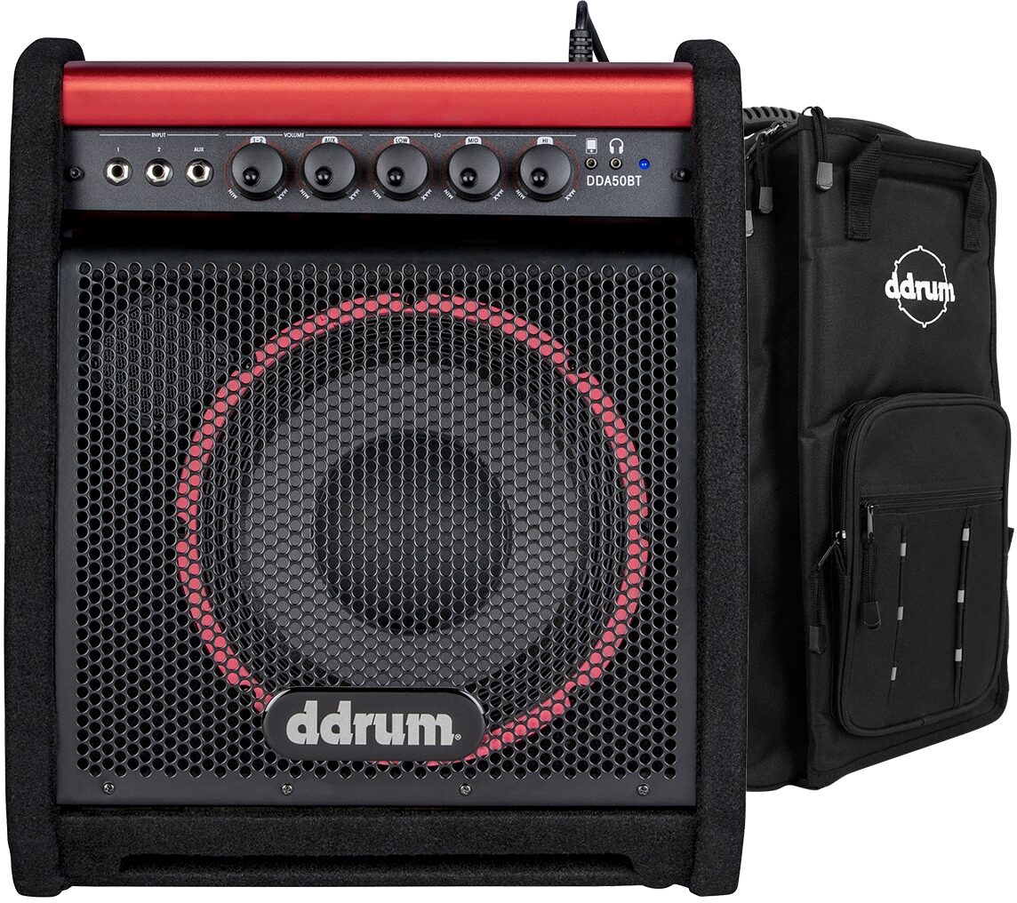 ddrum DDA50-BT Electronic Percussion Bluetooth Amplifier, pack