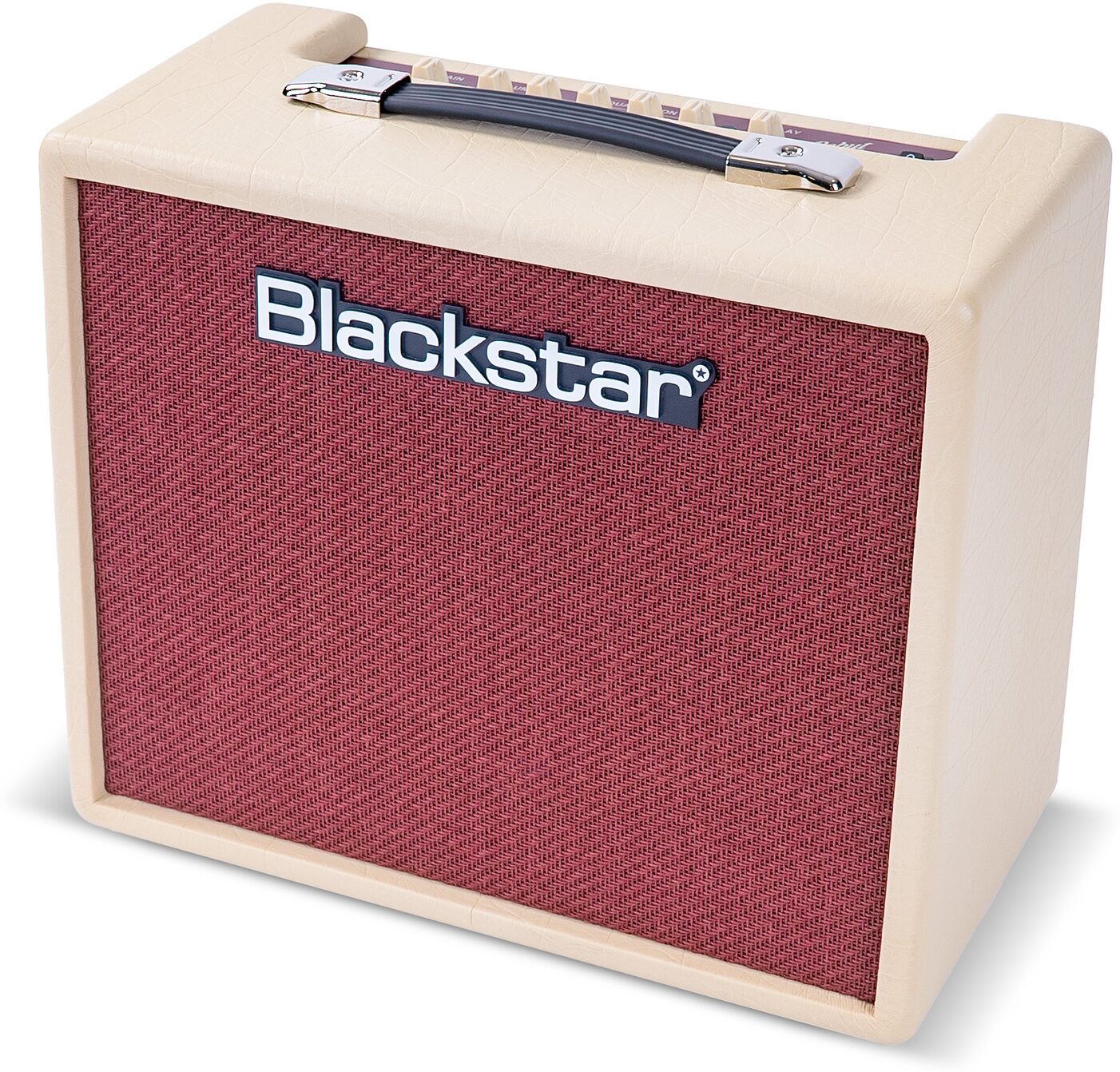 Blackstar Debut 30E Guitar Combo Amplifier (30 Watts, 1x10"), Cream, Action Position Back
