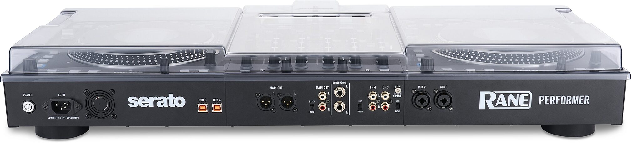 Decksaver Cover for Rane Performer and Four, New, Action Position Back