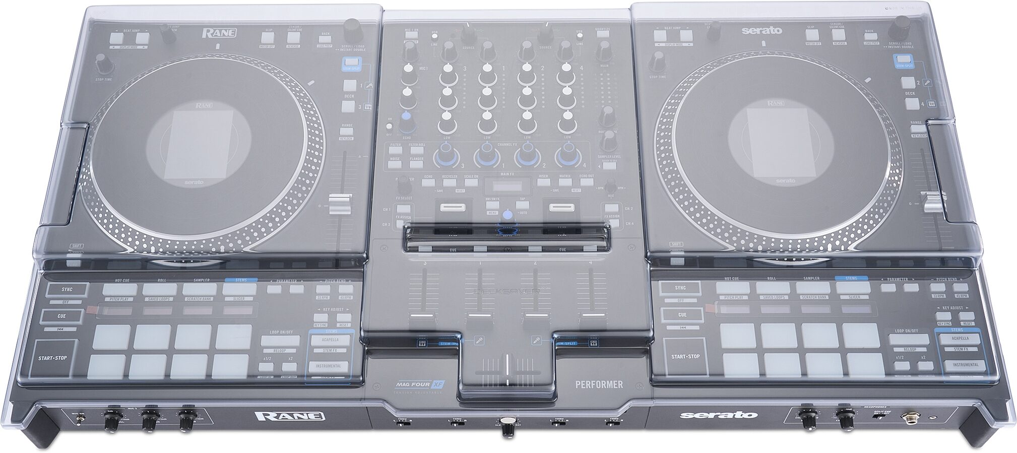 Decksaver Cover for Rane Performer and Four, New, Action Position Back