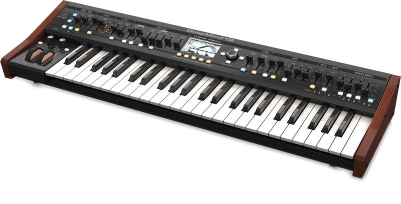 Behringer DeepMind 12 Analog Synthesizer Keyboard, 49-Key