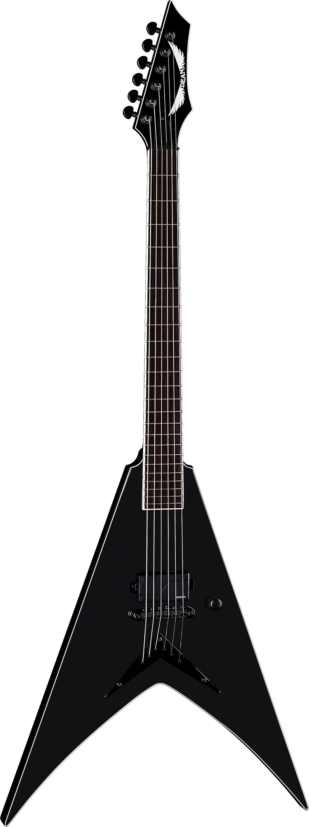 Dean Vengeance Select Fluence Electric Guitar, Action Position Back