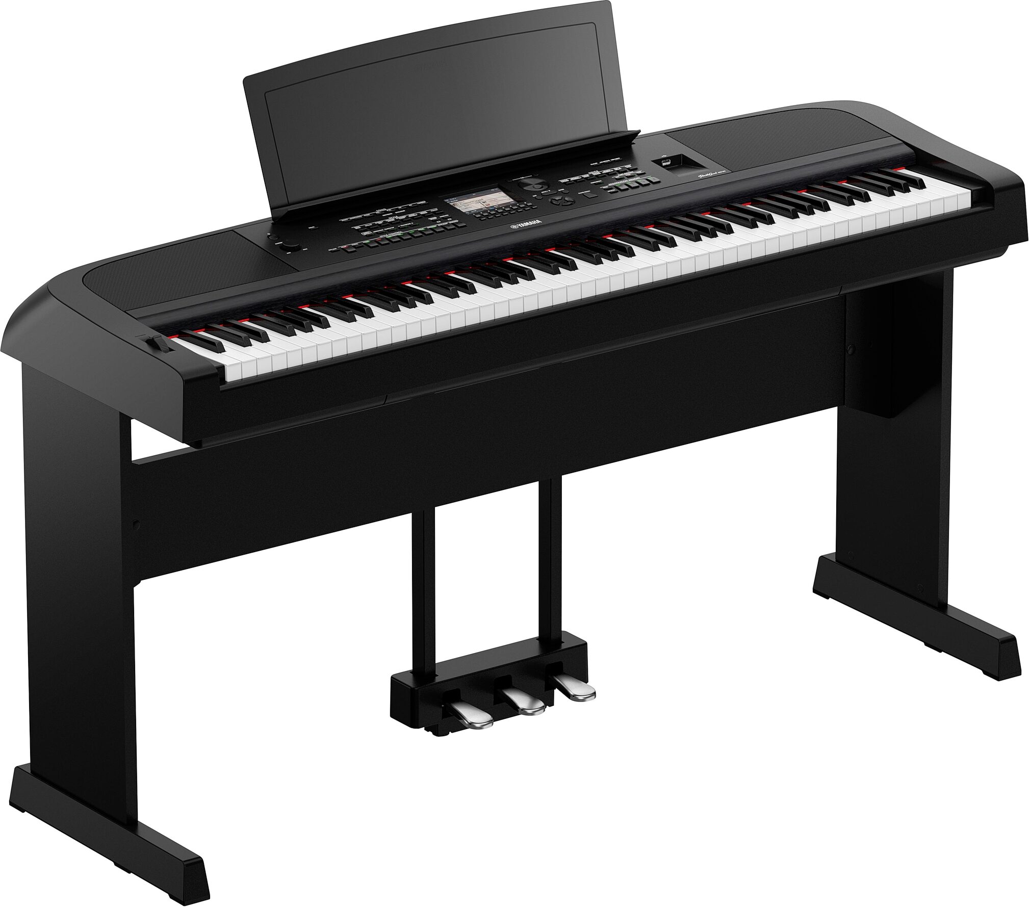 Yamaha - L-300B - Support pour clavier Yamaha DGX-670B - Autres accessoires  piano - Accessoires piano