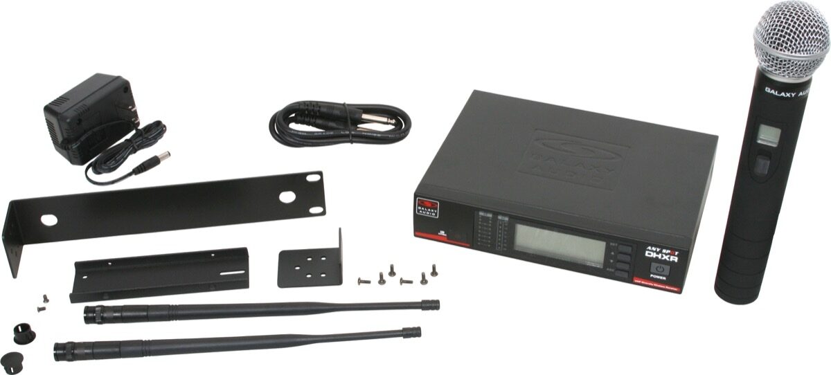 Galaxy Audio DHXR/HH65 Handheld Microphone Wireless System, Main
