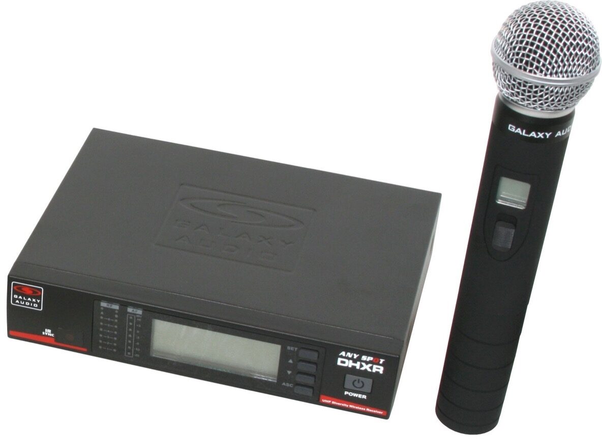 Galaxy Audio DHXR/HH65SC Handheld Microphone Wireless System, Main