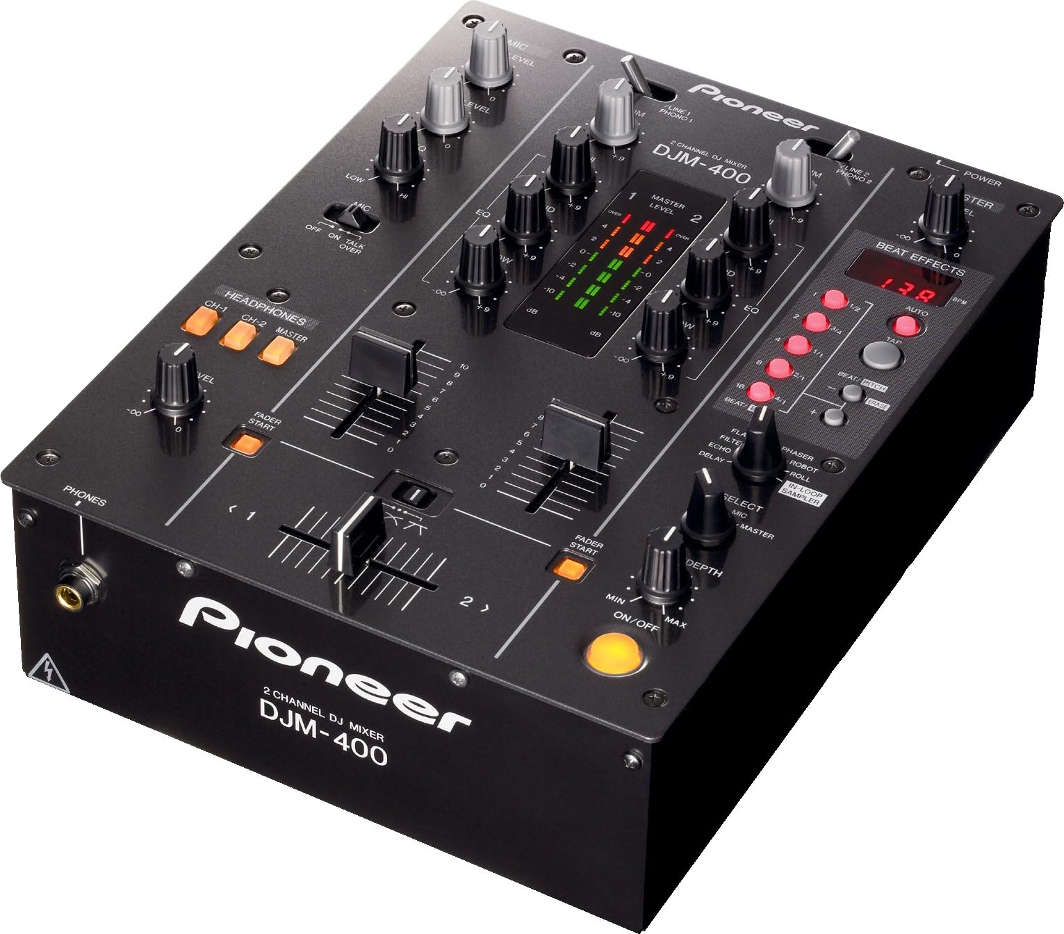 名機】完動品 Pioneer 2ch DJ Mixer DJM-400-