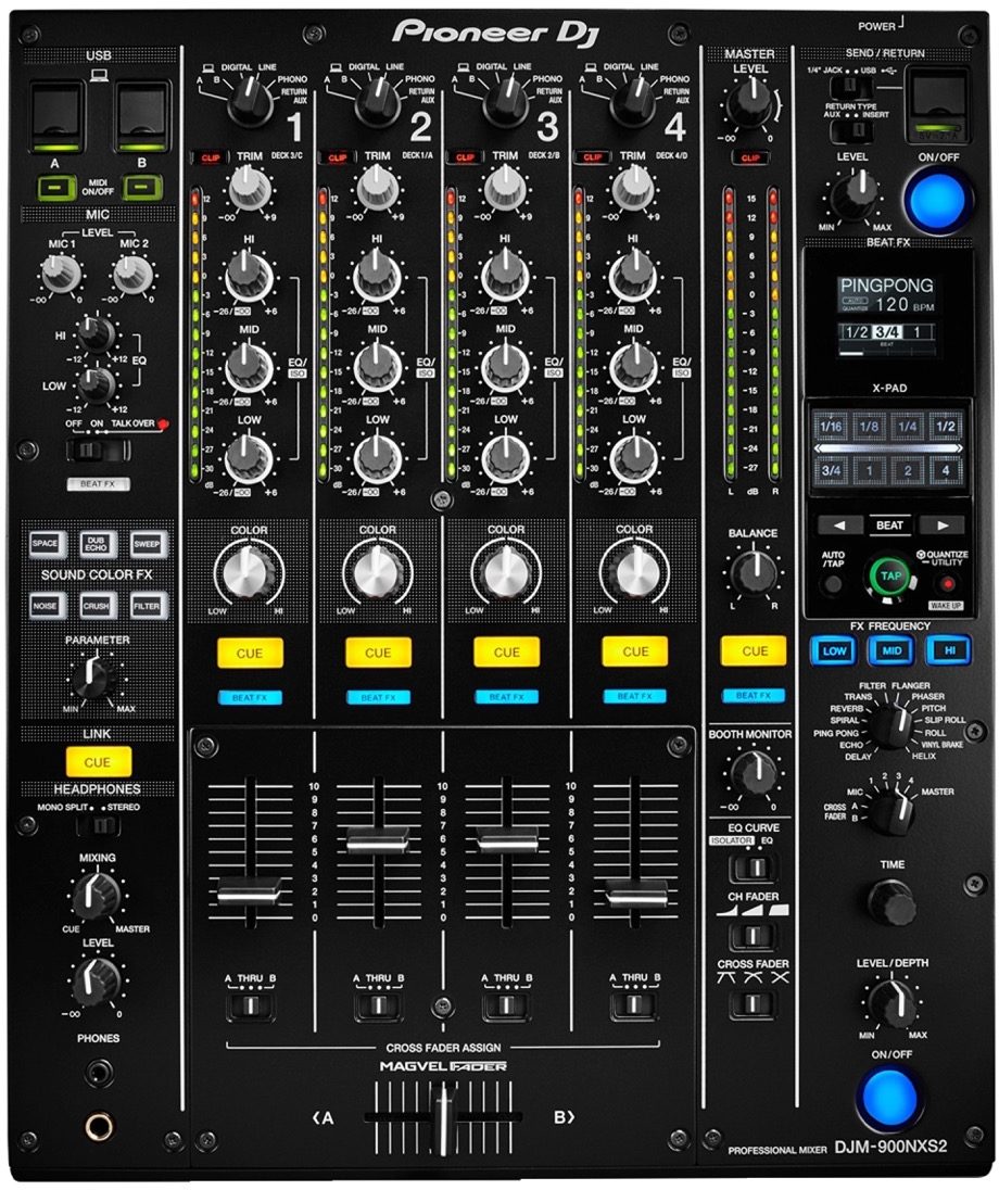 Pioneer DJM-900NXS2 Professional DJ Mixer | zZounds