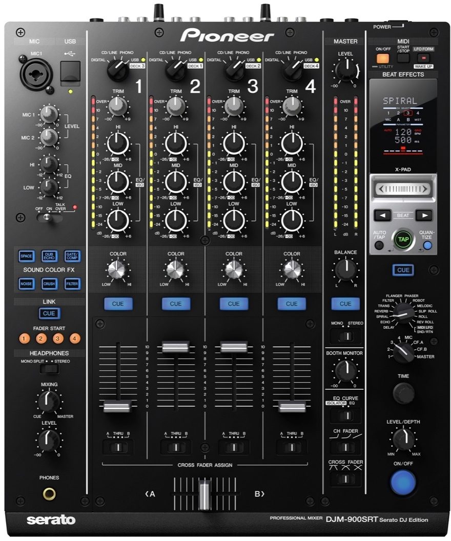 Pioneer DJM-900SRT DJ Mixer for Serato | zZounds