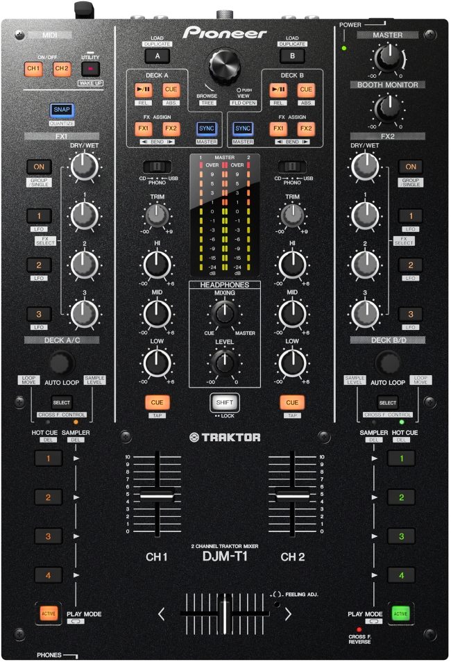 Pioneer DJM-T1 Digital DJ Mixer | zZounds