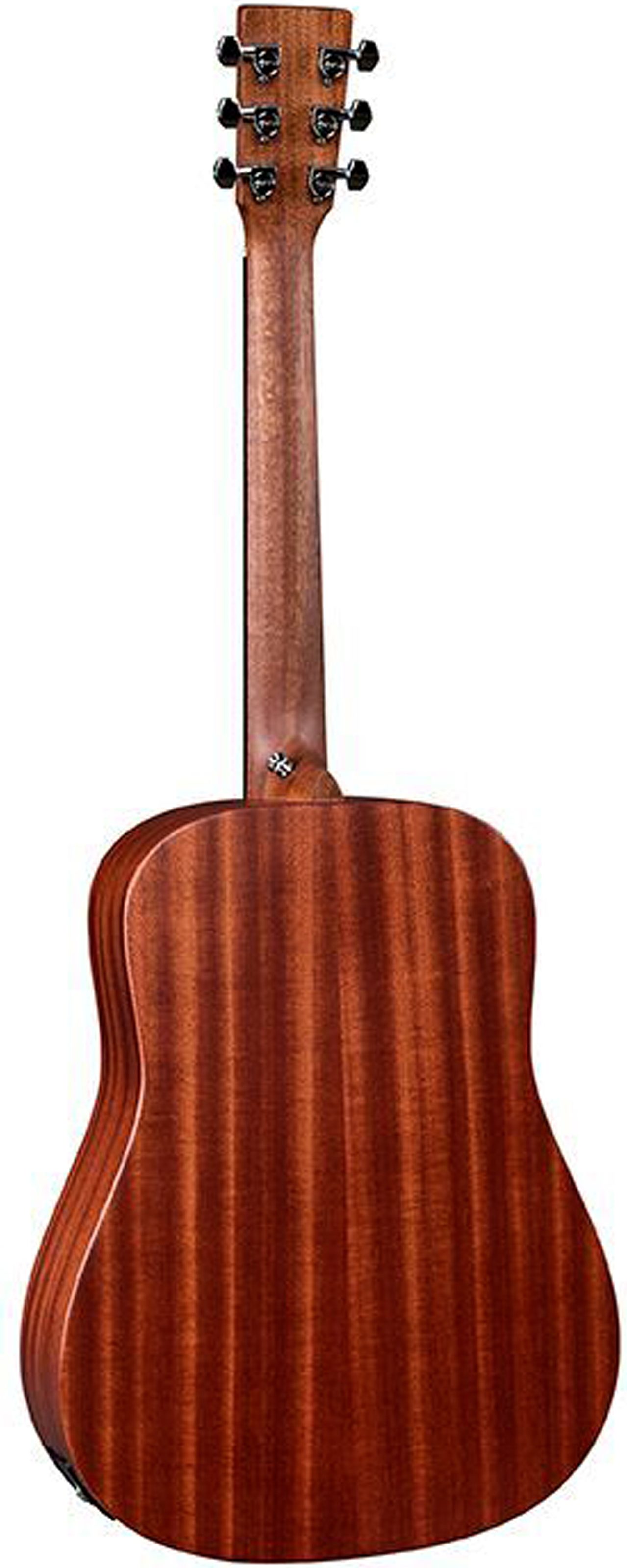 Martin D Jr-10 Acoustic-Electric Guitar (with Gig Bag), Action Position Back