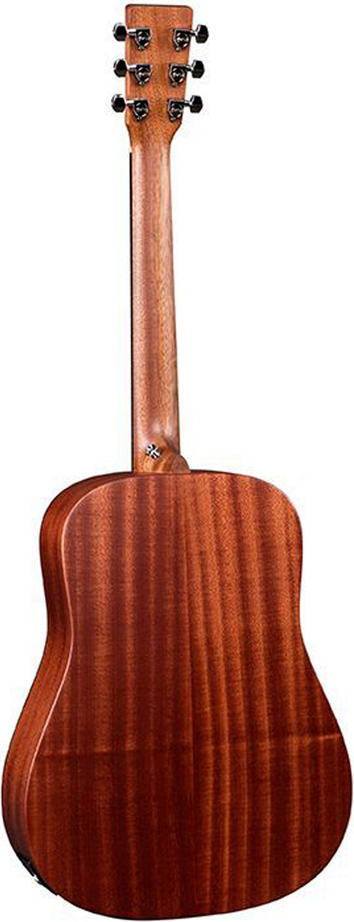 Martin D Jr-10 Acoustic-Electric Guitar (with Gig Bag), Action Position Back