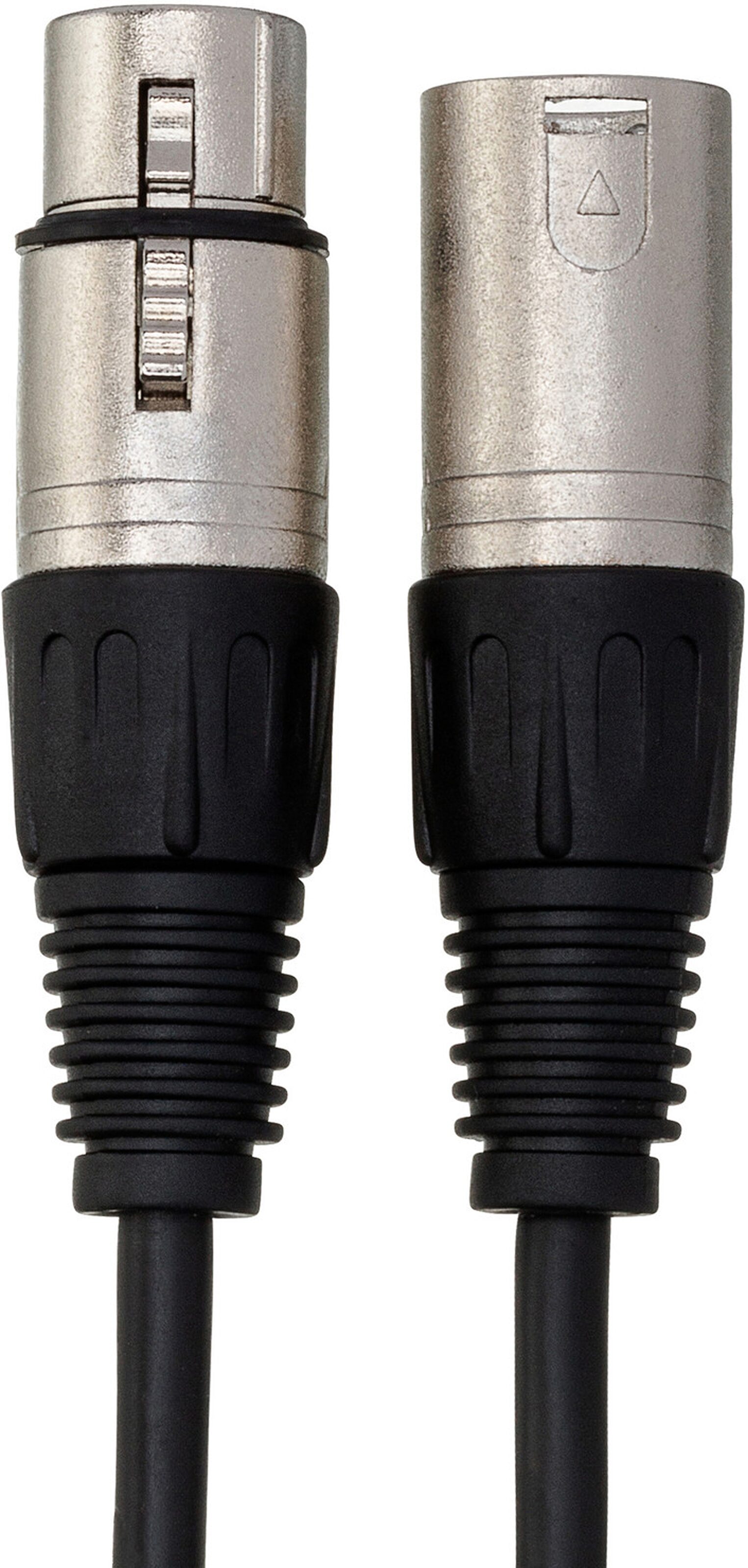 Hosa DMX512 2-Conductor XLR3-M to XLR3-F Cable, 5 foot, DMX-305, Action Position Back