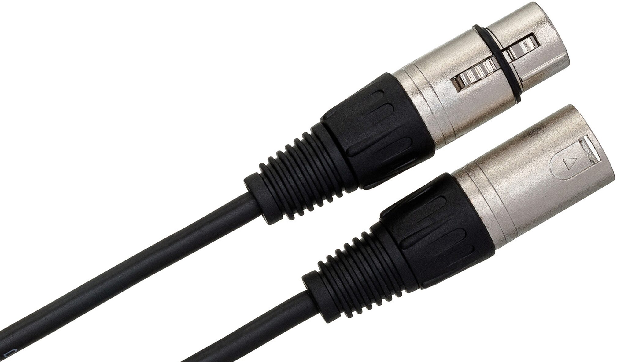 Hosa DMX-500 DMX512 2-Conductor XLR5-M to XLR5-F Cable, 25 foot, DMX-525, Action Position Back